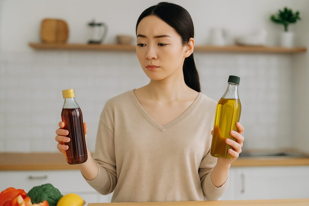 ごま油とオリーブオイルのカロリーを比較｜摂取量の目安とは？