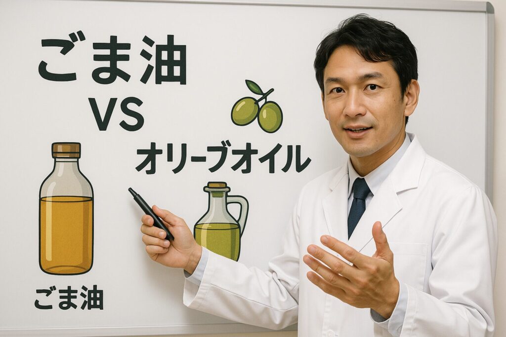 ごま油とオリーブオイルのどっちがいい?毎日の食事に合った選び方を解説!
