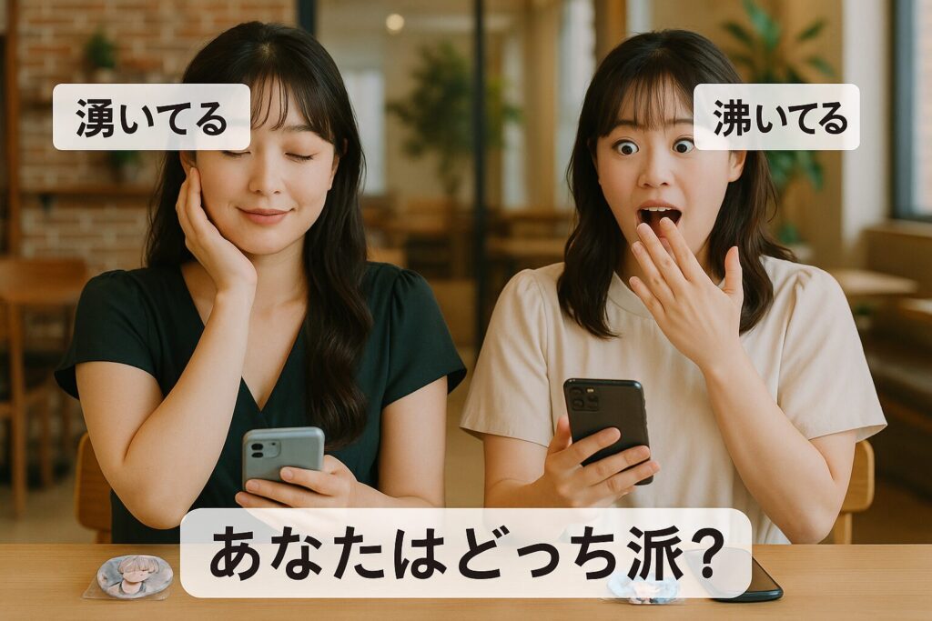 「湧く」と「沸く」の違いとは?|意味・語源・使い方の基本を知ろう