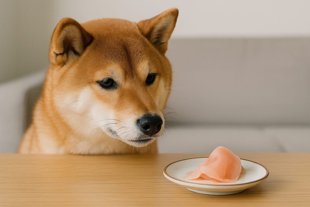 犬がガリを食べたけど大丈夫?酢や砂糖の影響を解説