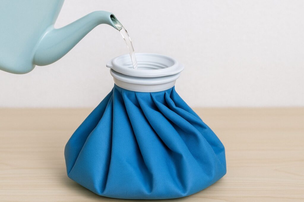 氷嚢にお湯を入れて使っても大丈夫?
