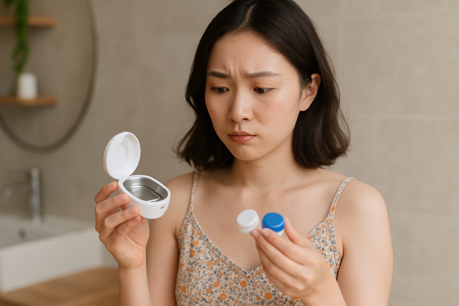 【注意点あり】コンタクトに超音波洗浄機は使って大丈夫？正しい使い方を解説