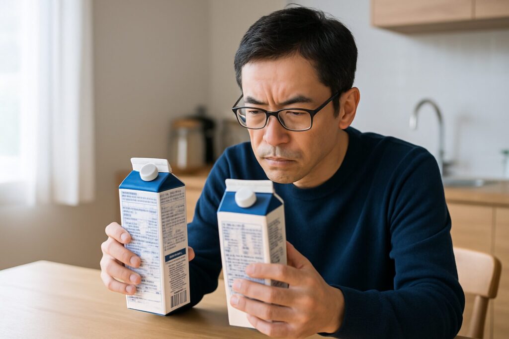 「間違えて乳飲料を買ってしまった!」その違いに要注意