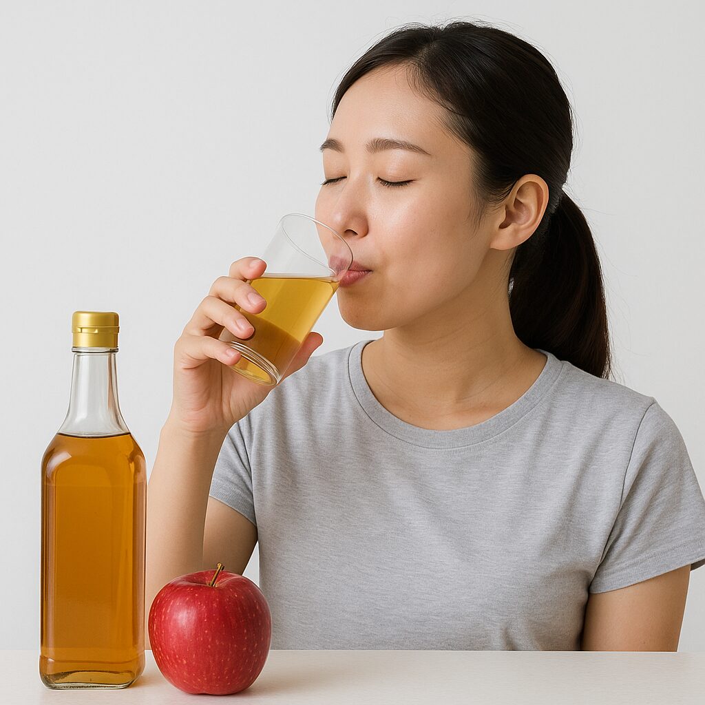 リンゴ酢と純りんご酢の違いを活かした飲み方とは?ダイエット成功のためのポイント