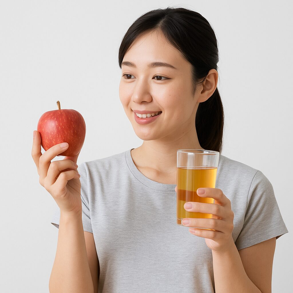 純リンゴ酢とリンゴ酢のどちらがいい?目的別の使い分け方