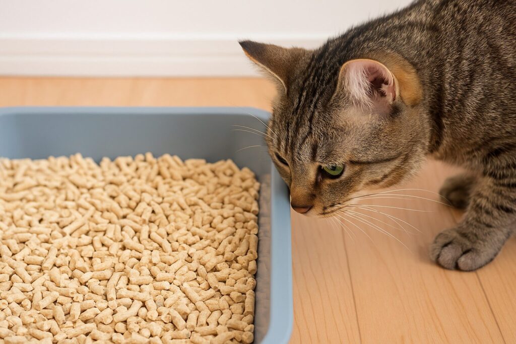 ひのき猫砂の素材と香りの違い|初めて使うならここに注意!