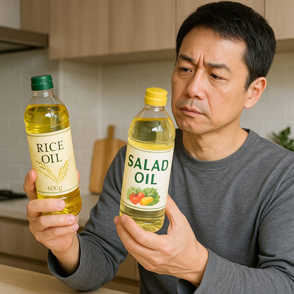 米油とサラダ油どっちがいい?健康面・安全性・代用のコツまで解説