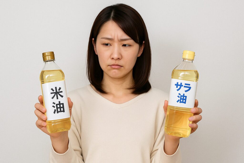 米油とサラダ油どっちがいい?成分・価格・用途から徹底比較!