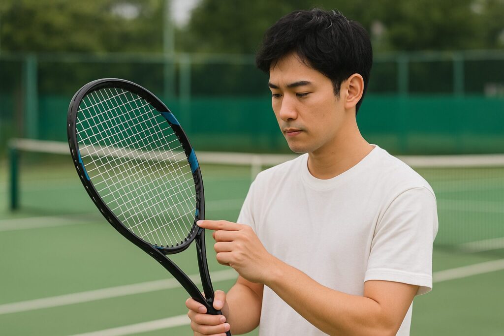 テニスラケットの軟式と硬式の見分け方は?初心者でもできるチェック法
