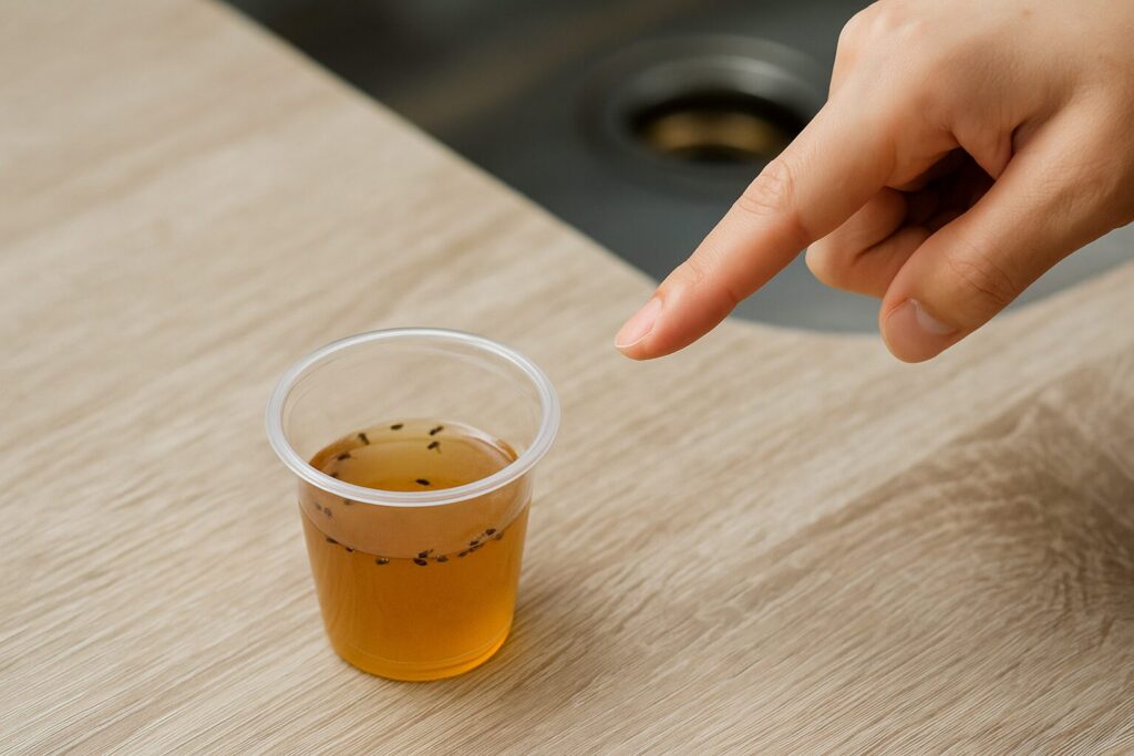 自作コバエトラップの注意点と安全な使い方