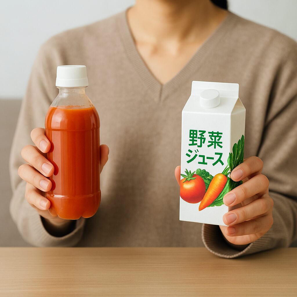 なぜ野菜ジュースは紙パックに入っているのか？