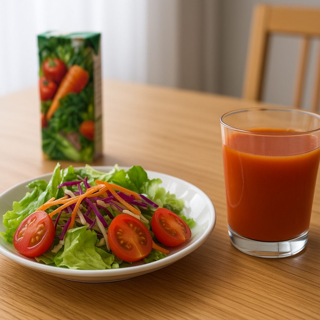 野菜ジュースを毎日飲むと効果があるの？健康や美容に与える影響