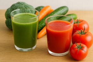 【健康効果で徹底比較】野菜ジュースとトマトジュースどっちが体にいい？飲み分けのポイント - PickMaster Labs