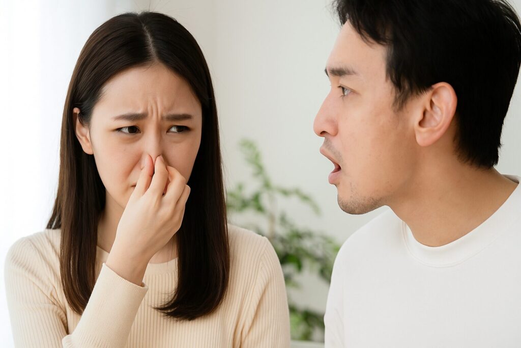 口臭がやばい人の特徴は？