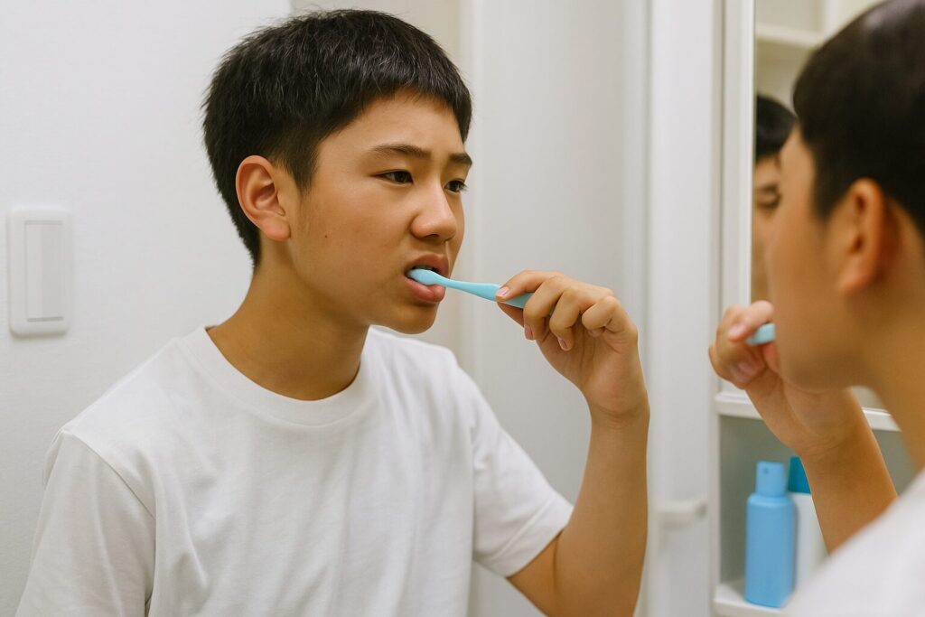 口臭を治す方法は？中学生の基本ケアと原因理解