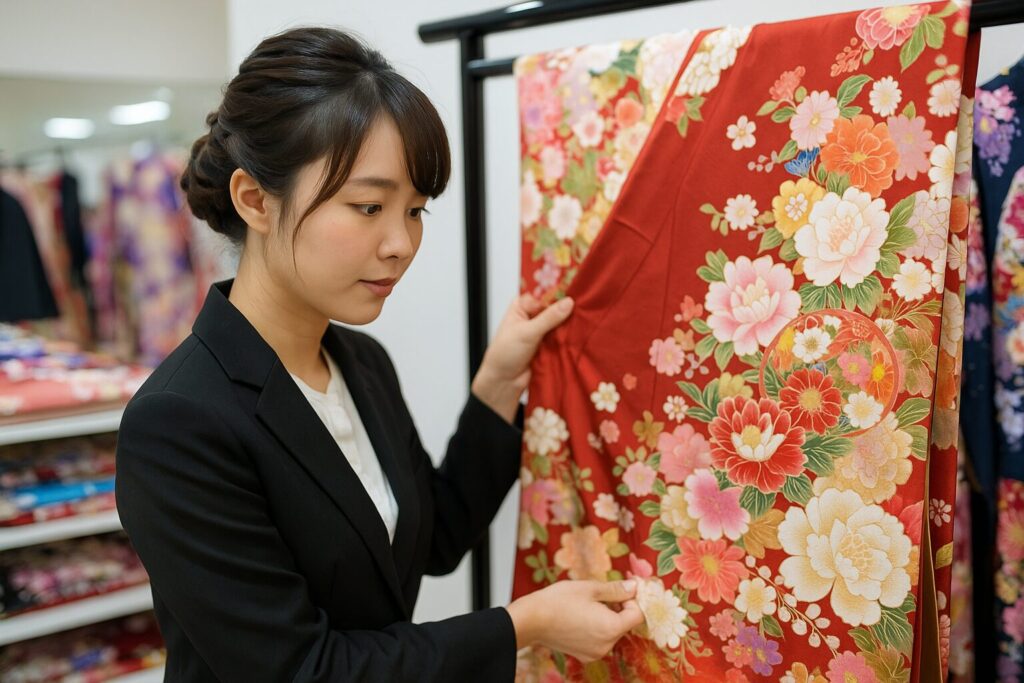 振袖中古フルセットを選ぶときの注意点