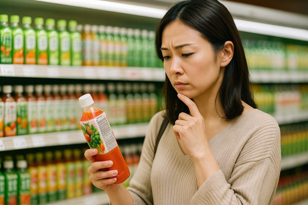 野菜ジュースは意味無し？本当に効果があるのか確認