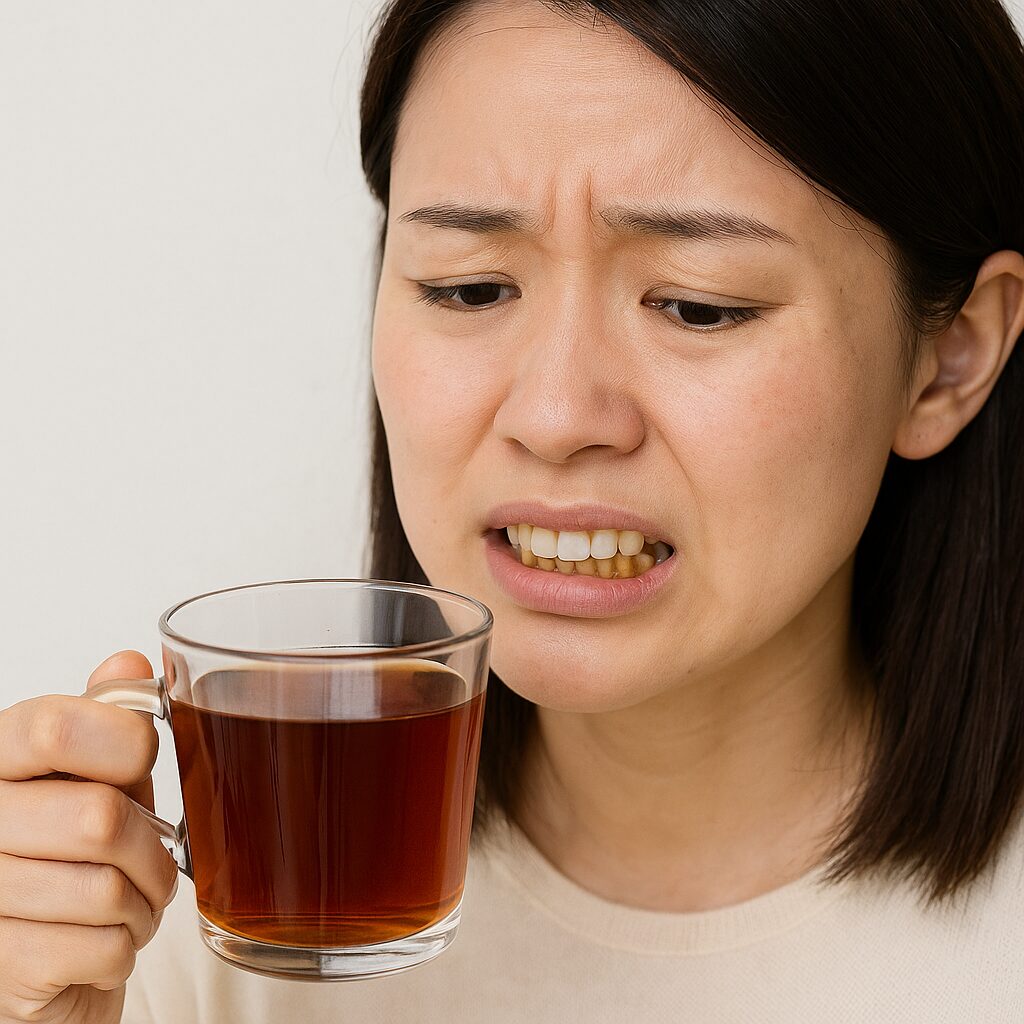 歯の黄ばみとお茶との関係｜着色しやすい飲み物ランキング