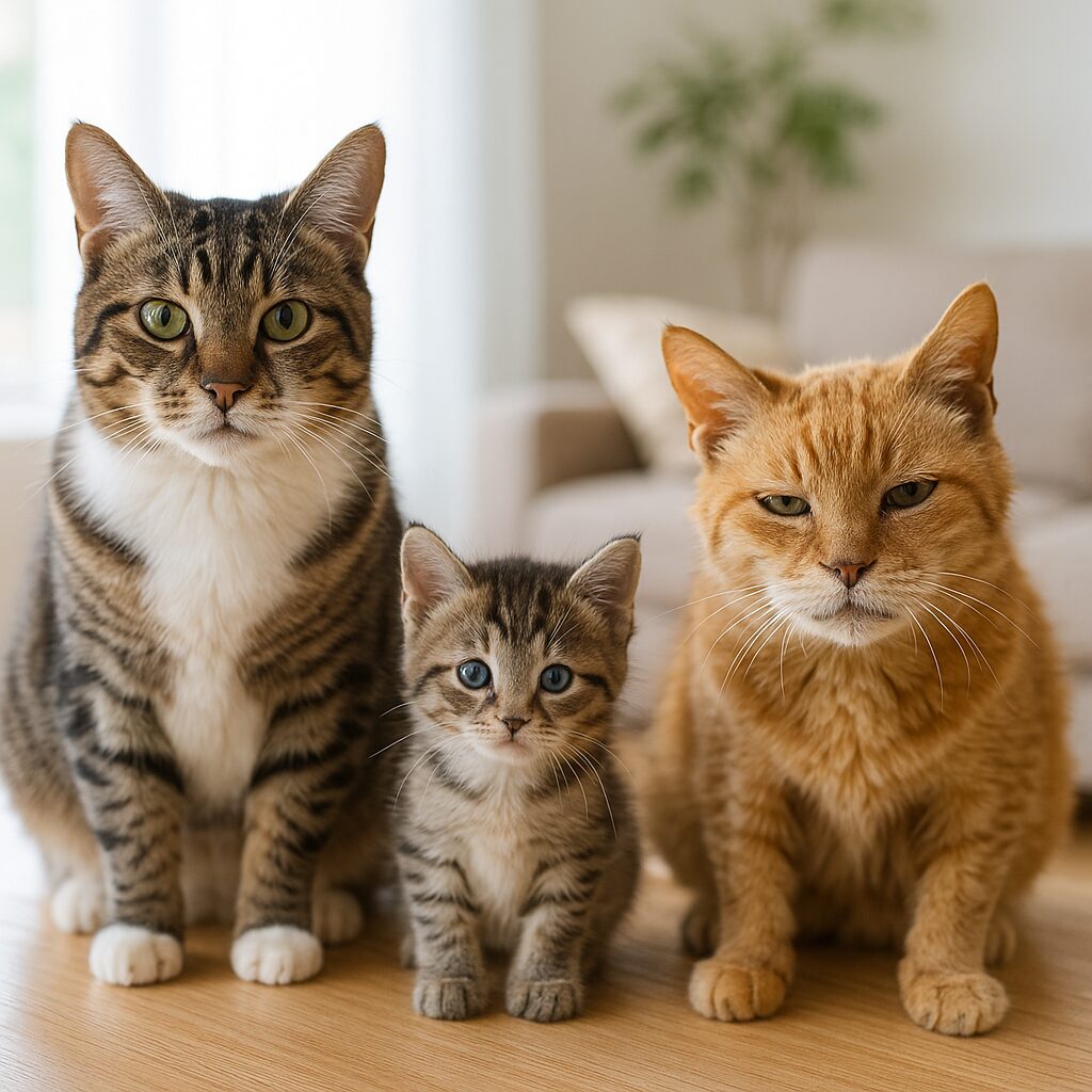 猫の年齢早見表でわかる人間換算と成長ステージの目安