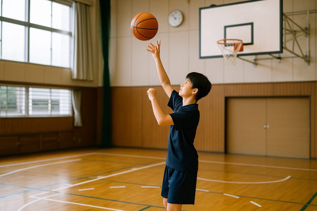 スリーポイントシュート 中学生いつから導入された？学年別ルールを比較