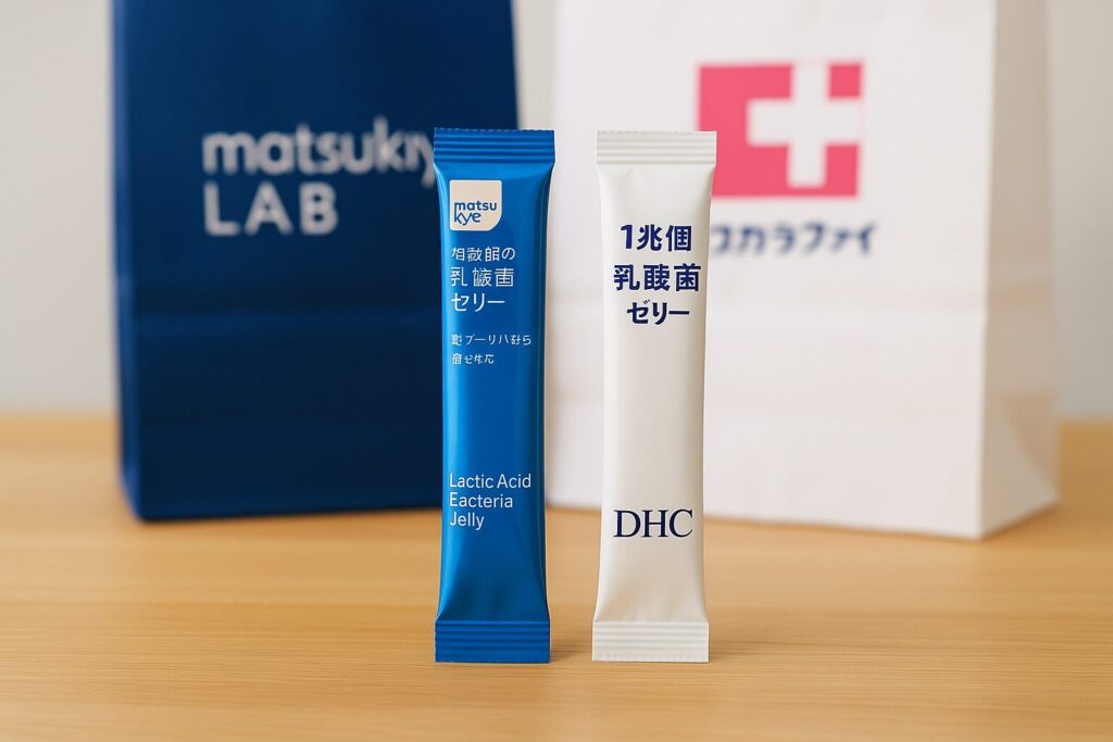 マツキヨ乳酸菌ゼリー ココカラファインとの違いは?
