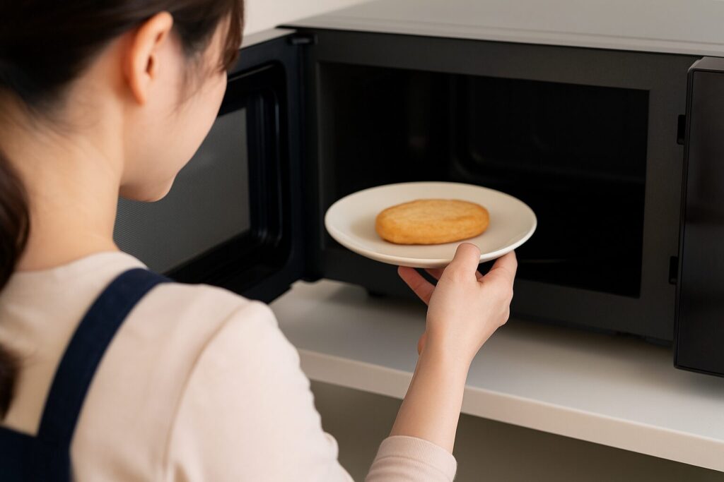 まる天はレンジで温められる?注意点とコツ