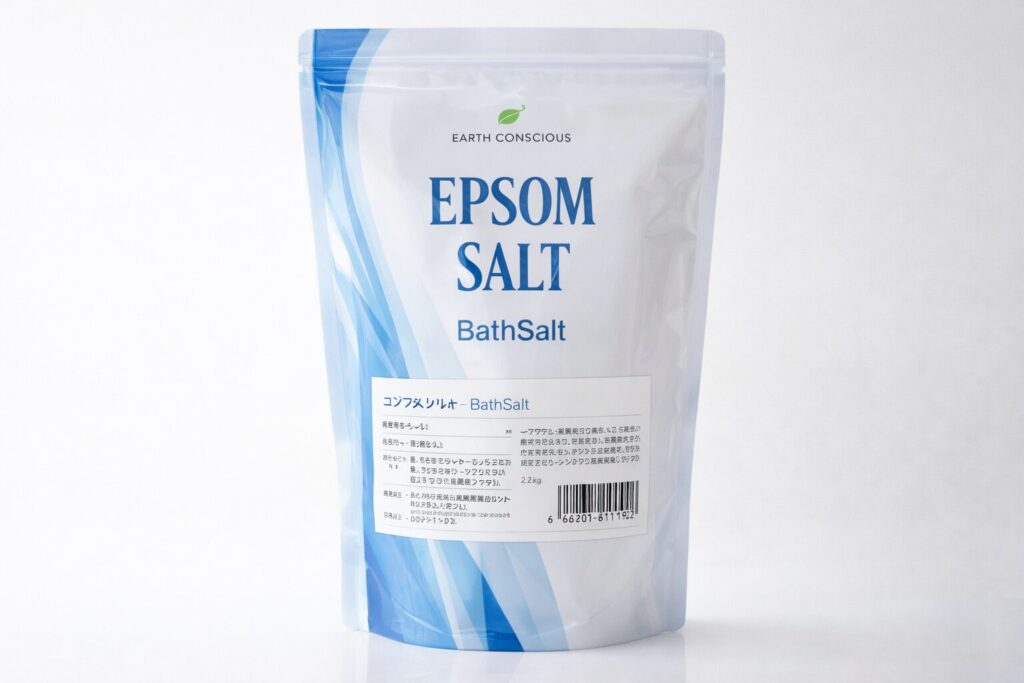 商品パッケージの正面をきれいに撮影。