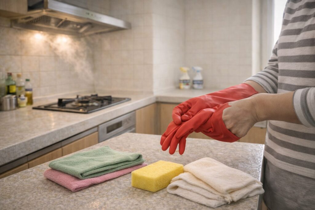 ウルトラハードクリーナー 油汚れ洗浄力評価