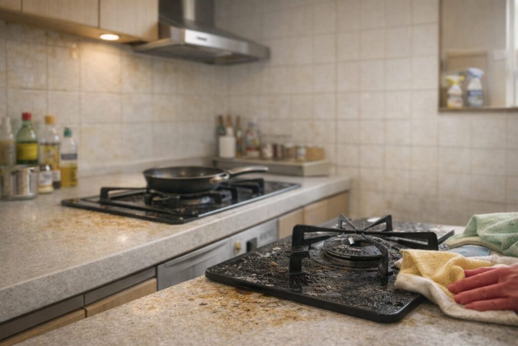 ウルトラハードクリーナー油汚れ用はどこまで使える?