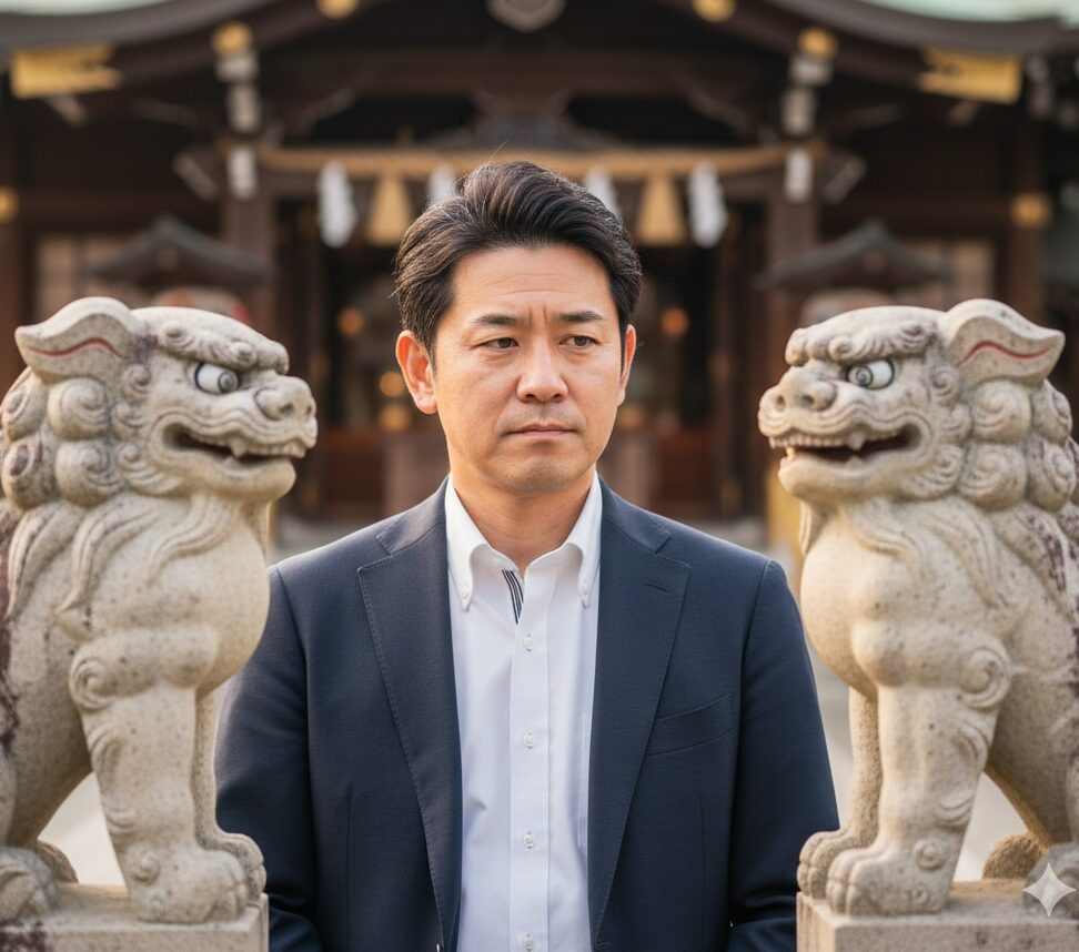 阿吽の狛犬の左右・位置関係を正しく理解する