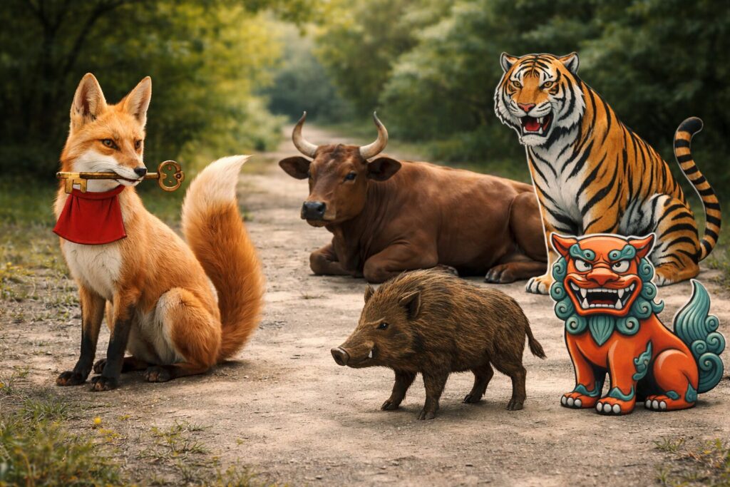 犬だけじゃない?多種多様な「神の使い」