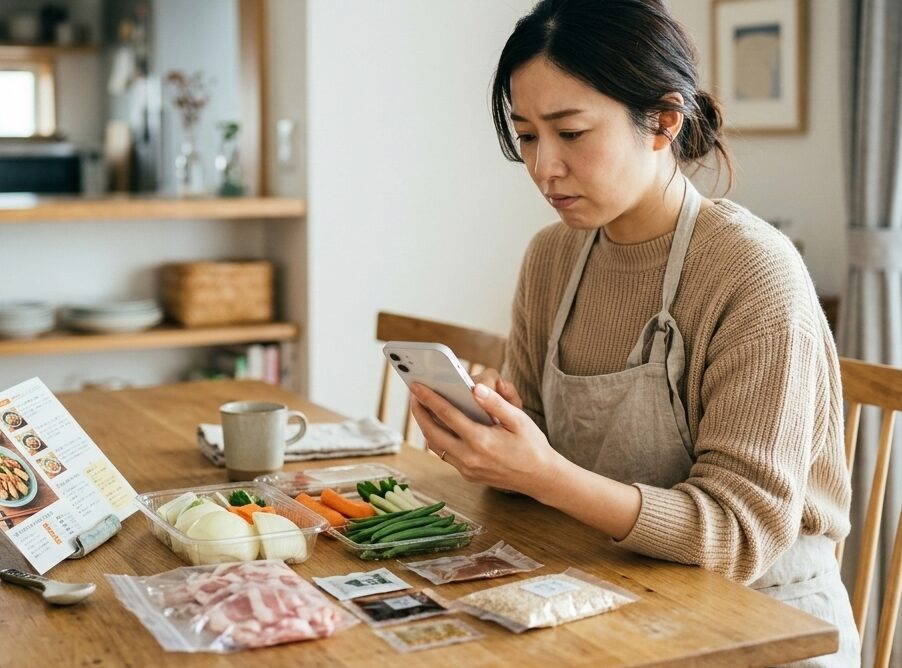 ヨシケイサービスを検討しているイメージ