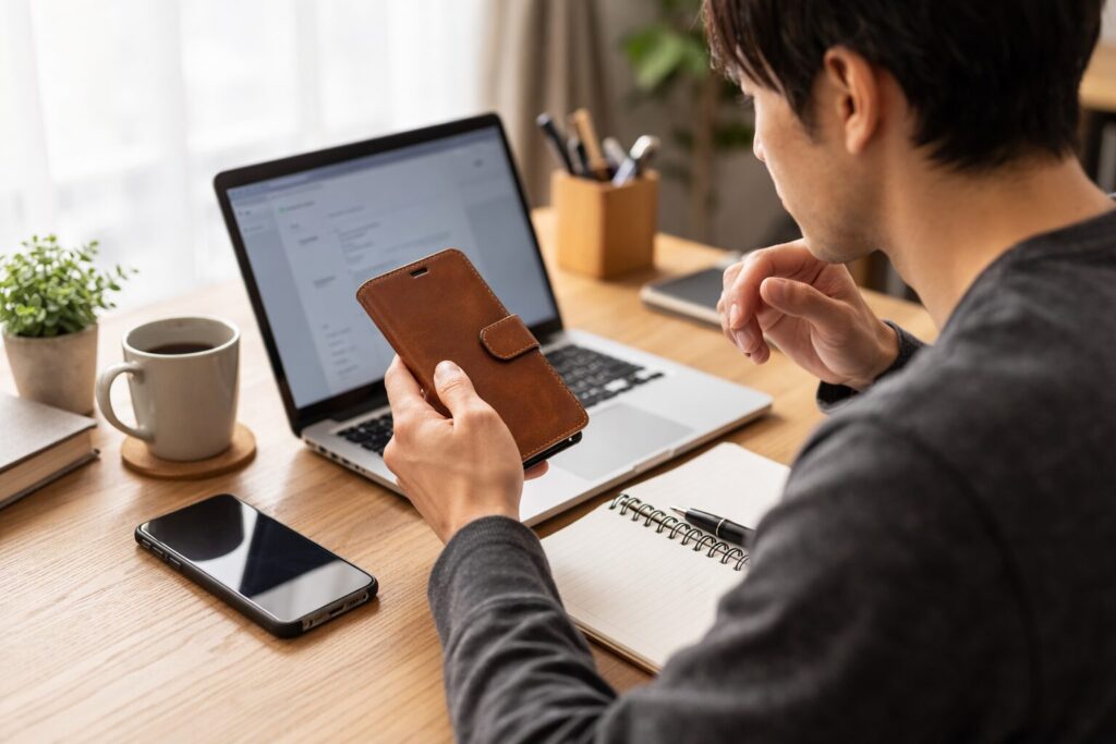 手帳型スマホケースはやばい? 理由を公式情報から