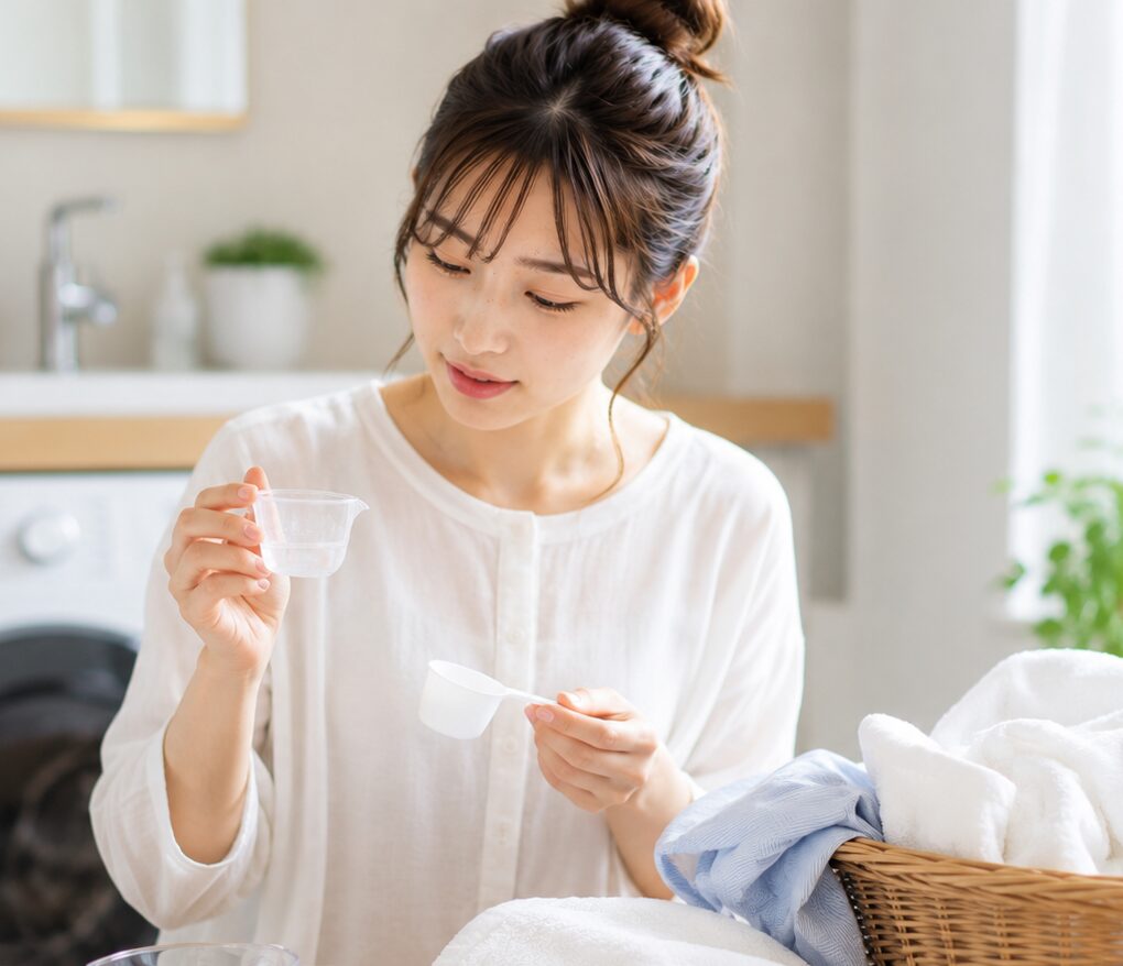 ワイドハイターの使い方を悩んでいる様子