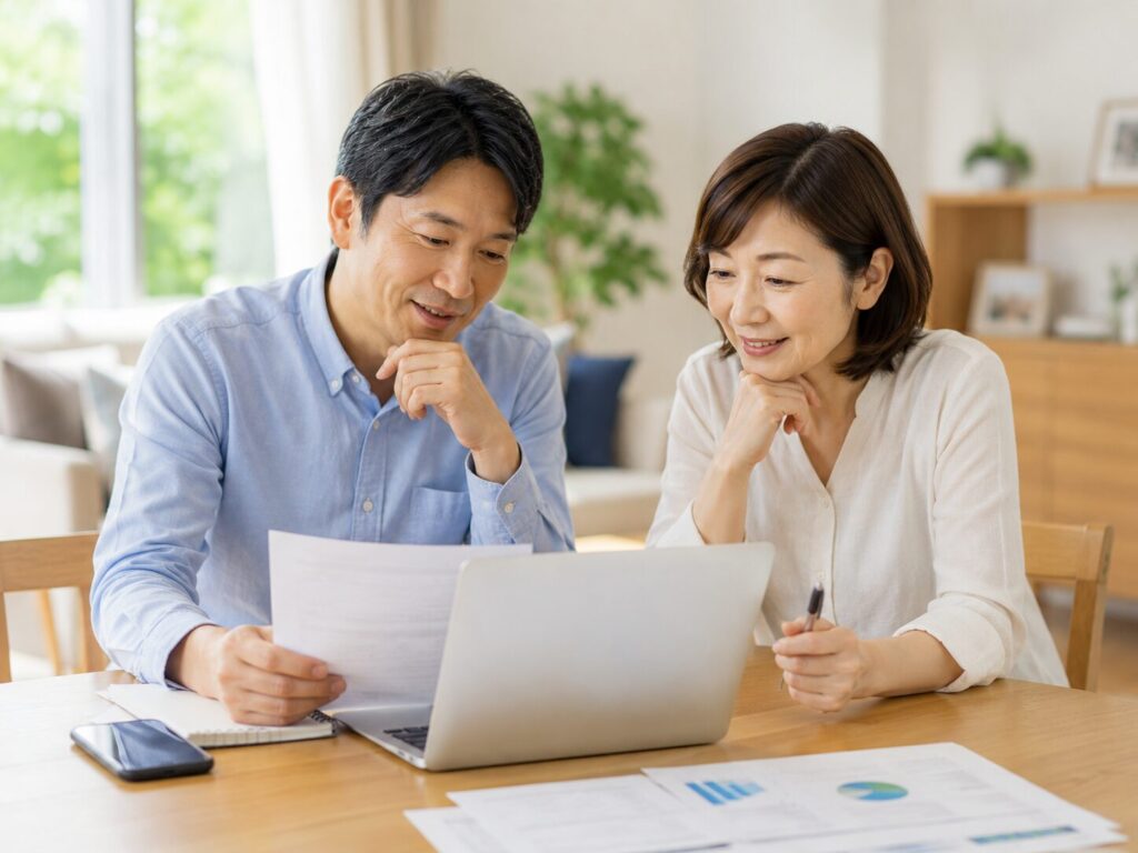 セコムの安心サポートを検討している様子