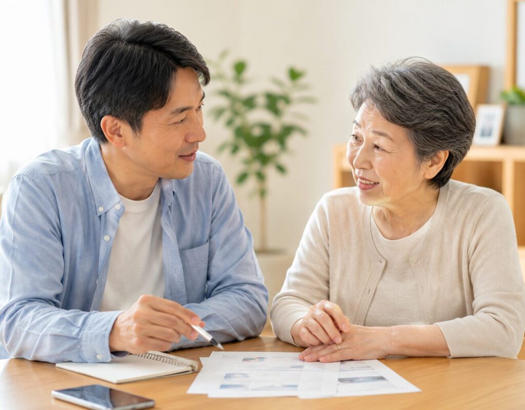 セコムを検討している様子